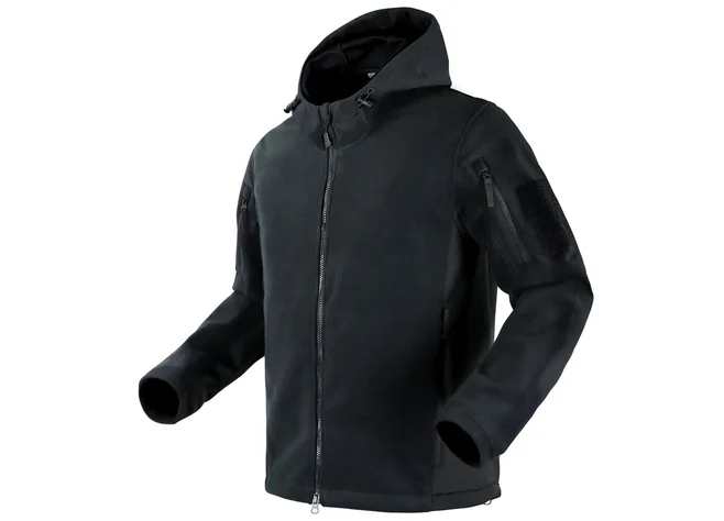Куртка Condor-Clothing Meridian Fleece Hoody. Black Фото 1